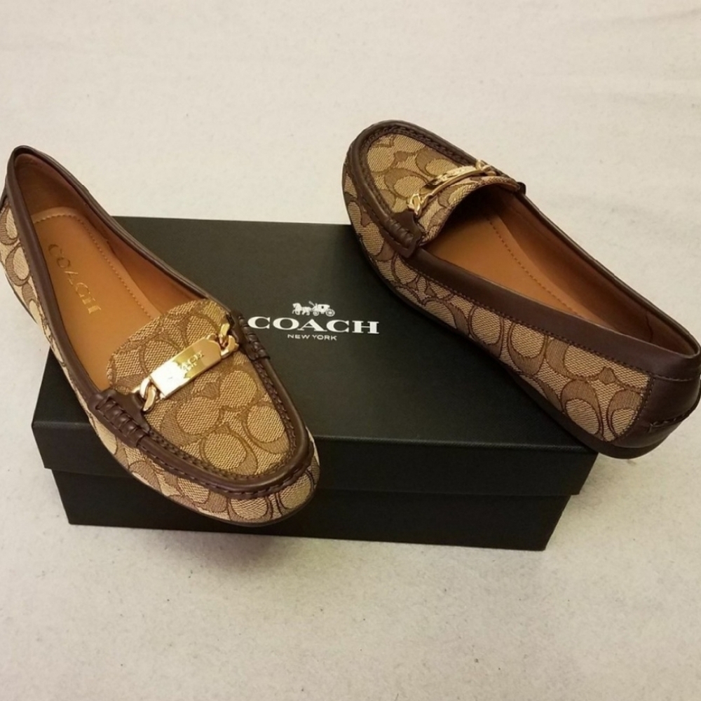 Coach flat loafers (7.5)